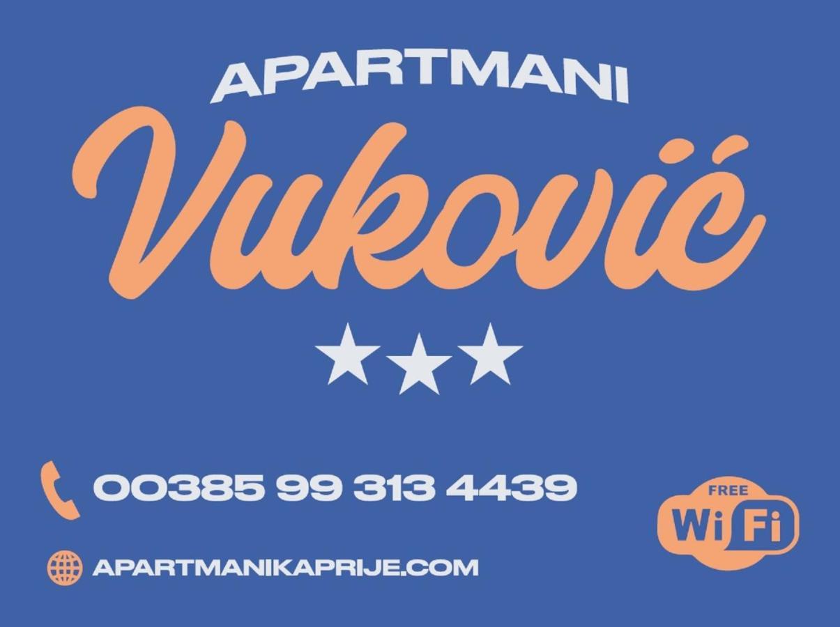 Apartmani Vukovic Kaprije Exterior foto